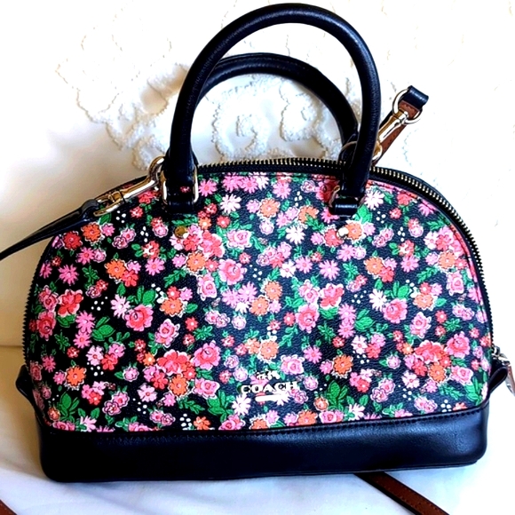 COACH 🌷 Posey Mini Sierra Satchel Crossbody - Picture 1 of 14
